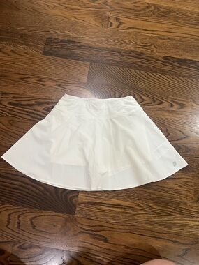 Prince White Circle Skater Tennis Skirt